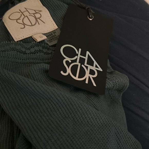 CHASER Lace Emerald Revolve NWT Leggings - Picture 3 of 5